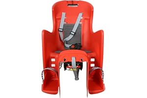 Raleigh - OKB001AVM - Snug Bicycle Frame Mounted Childrens Seat in Red