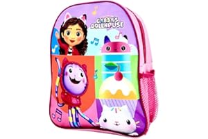 TDL Gabby's Dollhouse Backpack Rucksack Girls School Backpack Travel Bag 30cm