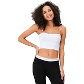 efstyle ip askılı penye crop atlet