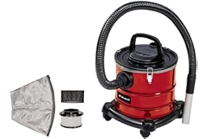 ‎EINHELL Einhell Odkurzacz do popiołu TC-AV 1720 DW (1250 watów, moc ssania 175 mbar, w tym filtr wstępny drobnego pyłu, zbiornik 20 l, wąż ssący i rura ssąca z aluminium)