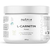 l-carnitine tartrate lonza pulver Nutri + L-Carnitine Powder - 100% Pure Carnitine Tartrate Pure Powder 250 g