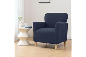 UYEOCO Copripoltrona 1 Posto con Braccioli Relax Reclinabile Universale Copri Poltrona Elasticizzato Lavabile Rimovibile Fodera per Poltrona Poltroncine Relax Copertura per Poltrona Elettrica Reclinabile ( C