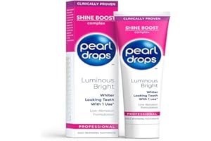 Pearl Drops Profesjonalna wybielająca pasta do zębów - dla bielszych zębów, jednorazowego użytku - 75 ml