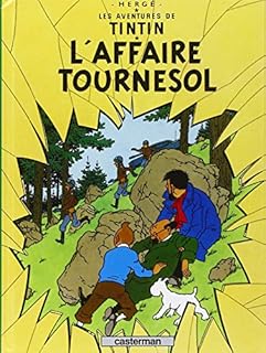 jaquette livre Les Aventures de Tintin, Tome 18 : L'affaire Tournesol : Mini-album