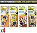 Price comparison product image Despicable Me Minions Kevin & Bob, Kevin, Stuart & King Bob Car Air Fresheners Licensed x 4