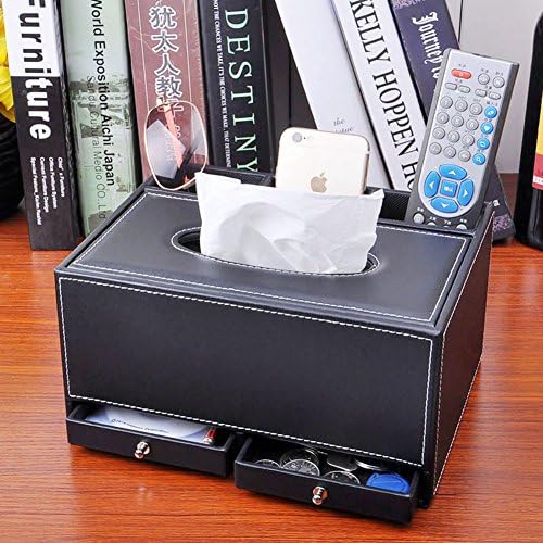TRE Living room multi-functional tissue box/European creative coffee table TV remote Organizer-D