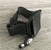 Produktbild Gunmetal Farbe Armband für Fitbit Blaze Smart Fitness Uhr Loop Design Netz Fitbit Blaze Hand-Band, mit Rahmen und Silber Buddha Kopf Jewelry Charm verstellbare Größe Armband