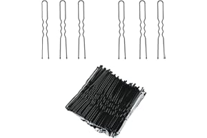 Epingle à cheveux,epingle cheveux,Pince chignon,Epingle a cheveux Pince chignon,Epingle cheveux femme 50pièces pour Femmes (Noir)