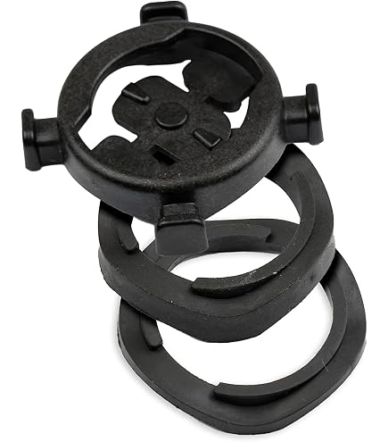 Support GPS TwoNav QuickLock Pour Potence Vélo – Fixation Solide, Diamètre 31,8-35 Mm, Noir Réversible