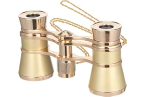 iplusmile Opera Glasses Binoculars for Women: 3X25 Theater Glasses Opera Binocular with Metal Chain for Concerts Theater Sports Competition