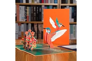 AIBAOBAO Kartka urodzinowa 3D Happy Birthday Papier-Cut Zum