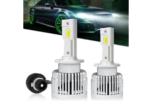 Chemini D2S LED-Leuchtmittel für Auto, 110 W, Ersatz für HID-Xenon-Umwandlungsset, für Fernlicht/Abblendlicht, OEM, Plug and Play, 6000 K, Weiß, 2 Stück