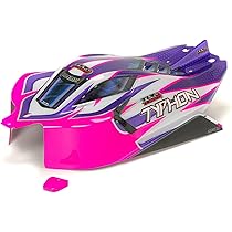 ARRMA Typhon TLR Tuned Body Finito - Carrozzeria Per Modelli RC, Design Rosa E Viola, Codice ARA406162 - Foto 11
