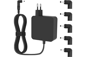 ATTNINE 65 W 45 W uniwersalna ładowarka do laptopa zasilacz adapter do Asus VivoBook ZenBook Notebook Lenovo IdeaPad zamiennik z 5 różnymi przyłączami