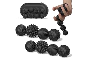 AOTBLCER Magnetic Fidget Balls, Geräuschlose Magnetische Stressbälle Teenager, Frauen & Männer - Fidget Toy für sofortige Entspannung & Konzentration in Büro und Zuhause