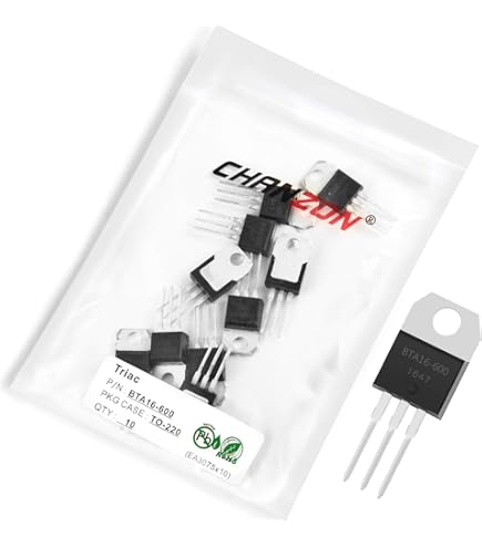 Componente Elettronico Potenza Triac BTA41-600B 600V 40A TO-3P - Foto 5