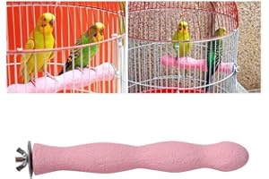 PSSOPP Zabawka dla ptaków Grzędy dla ptaków Zabawka dla papug Grzędy dla ptaków Nimfa Papugi Budgie (19 cm)