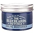 The Bluebeards Revenge, Daily Cooling Moisturiser Cream For Men, For Face, Hands And Body, For Dry And Sensitive Skin, 150ml