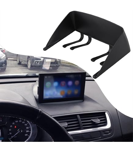 Pare-Soleil Universel GPS 4.3" à 5" - Anti Reflet Clipser - Voiture Camion - Subtel