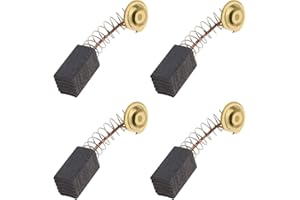 Be In Your Mind Lot de 2 paires de balais de charbon pour moteur 6,5 x 7,5 x 12 mm compatibles avec marteau perforateur rotatif Guild PDH26G 1000W Mannesmann 12590