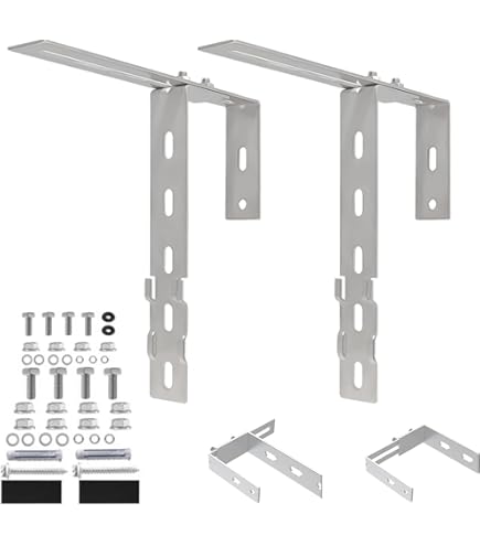 4pack Zonnepaneelhouder Zonnehaak Voor Zonne-energie Voor Balkon Reling Houder Zonne Montage Balkon Po