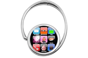 Miss Kha - Accroche Sac Pliable Icà´nes Applications, Multicolore, Taille unique