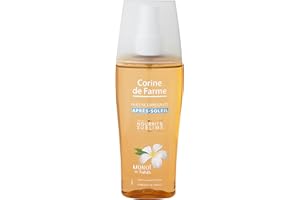 Corine de Farme - Aceite Nutritivo Aftersun para Cuerpo y Cabello - Calma, Hidrata, Prolonga el Bronceado, Repara el Pelo - Fabricación Francesa - 150 ml