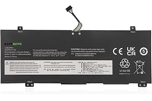 BATTREVO 49Wh Batería Portátil L18C4PF3 para Lenovo ideapad C340-14API C340-14IML C340-14IWL S540-14API S540-14IML S540-14IWL Flex-14IML Flex-14IWL Series L18M4PF3 L18M4PF4 L18C4PF4