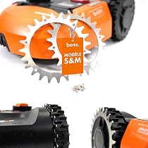 Kit De Traction Pour Tondeuse Robot Worx Landroid S300 S450i M800i - Roues Antidérapantes En Acier