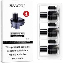 smok rpm80 replacement pods Empty RPM [Pack of 3] Type:RPM Pod Frozen Berry Kiwi How to identify fake