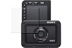 SWIDO Schutzfolie kompatibel mit Sony Cybershot DSC-RX0 II [2 Stück] Anti-Reflex MATT Entspiegelnd, Hoher Härtegrad, Folie, Displayschutz, Displayschutzfolie, Panzerglas-Folie