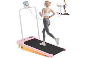 HOMEFITNESSCODE Tapis Roulant Elettrico Salvaspazio 7%, 3 IN 1 Walking Pad Pieghevole, 2.5CV Tapis Roulant Con Inclinazione