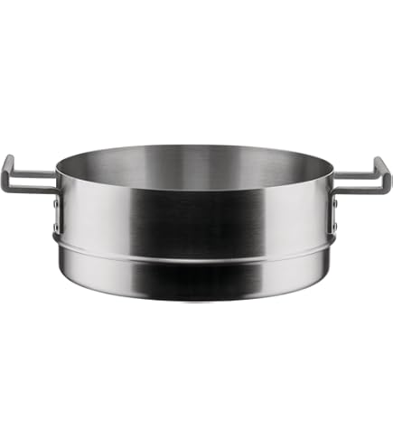 Alessi Convivio DC200/24 Design Lid 18/10 Stainless Steel with Steel Alessi Convivio DC200/24 Design Lid 18/10 Stainless Steel with Steel