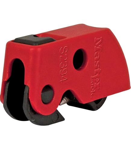 Bloque Disjoncteur Grip Tight Master Lock Pour Interrupteurs à Bascules Simples Et Doubles