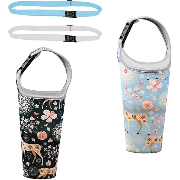 Nuovoware Sac à Bouteille en Néoprène, 25oz/710ML Porte-Bouteille avec Bandoulière&Dragonne Ajustable, Sac Fourre-Tout avec Poche, Accessoire Parfait pour Voyage Randonnée Camping, Rhombique Rose Nuovoware Sac à Bouteille en Néoprène, 25oz/710ML Porte-Bouteille avec Bandoulière&Dragonne Ajustable, Sac Fourre-Tout avec Poche, Accessoire Parfait pour Voyage Randonnée Camping, Rhombique Rose