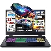 acer Notebook Nitro 5 • Portatile Gaming Processore Intel Core i9-12900H • RAM 32 GB DDR5 • SSD 1 Tb • Display 17.3" FULL HD 