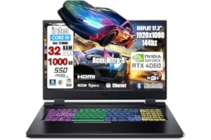 Acer Notebook Gaming Predator Triton Neo 16 • Portatile Gaming Processore Intel Core i9-12900H • RAM 32 GB DDR5 • SSD 1 Tb • Display 17.3" FULL HD IPS 144 Hz • NVIDIA GeForce RTX 4060 8 GB GDDR6