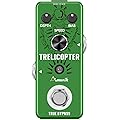 Amuzik Guitar Tremolo Effect Pedal of Classic Trelicopter Effects Pedals for Electric Guitar Effect True Bypass