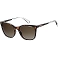 Polaroid Women's 200626 Sunglasses, Color: Havana, Size: 53