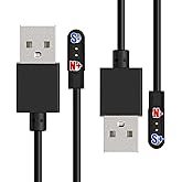 Câble Chargeur Magnétique Pour Montre Connectée - Universel, 100 Cm - Compatible Smartwatch, Via USB
