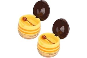 CRYFOKT 2 Szt. Balsam Do Ust Bee Balm, Propolis NawilżAjąCa Miodowa Maska Do Ust Balsam Do Ust, Balsam Do Ust Z Woskiem Pszczelim I Miodem Pszczelim Do ZłUszczania Martwej SkóRy