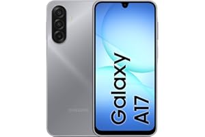 Samsung Galaxy A17, 3 anni di Garanzia del produttore, Android 15, Display Super AMOLED 6.7", 8GB RAM, 256GB, Batteria 5.000 mAh, Resistenza IP54, Memoria espandibile, Gray [Versione Italiana]