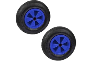 AB Tools 2 x Pneumatic Launch Trailer Boat Trailer Wheels Wheelbarrow Launching Tyre