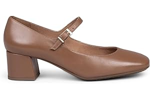 miMaO. Zapatos de Piel con Pulsera. Merceditas de tacón para Mujer. Hechos en España