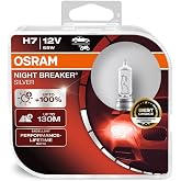 Osram Night Breaker Silver 12V H7 55W 64210NBS 130M Fazla Mesafe