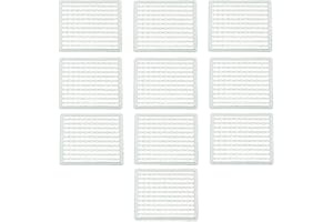 Milepetus 1000 unidades de anzuelo para pesca de carpa, extensor para cebos de boilie, tapón de boilie, aparejos de pesca de carpa, color blanco