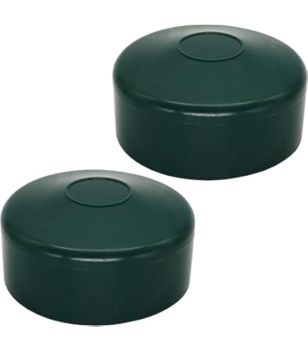 EMFA Capuchon Pour Poteau Rond 51 Mm Noir 1 Pcs. Bouchons Tube Embout Cloture