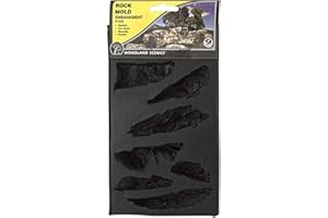 Woodland Scenics-Stampo in Silicone, Embankments