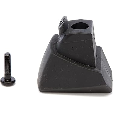 Lot De 2 Freins Roller Toe Stoppers Noirs Réglables - Caoutchouc PU Résistant Pour Patins Quad