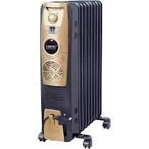 Orpat OOH-9F Plus 2500-Watt Oil Heater (Black) : Amazon.in: Home u0026 Kitchen